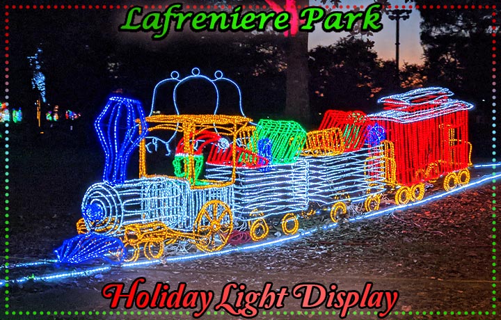 Lafreniere Park Holiday Light Display